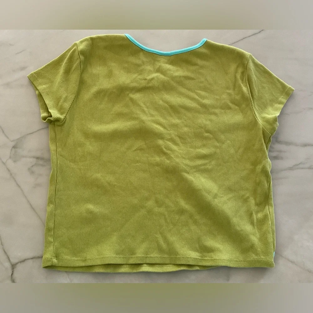 Wild Fable Crop keyhole Top Sz L - Picture 3 of 5